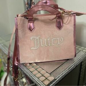 Y2K Juicy Couture Metallic Pink Bag